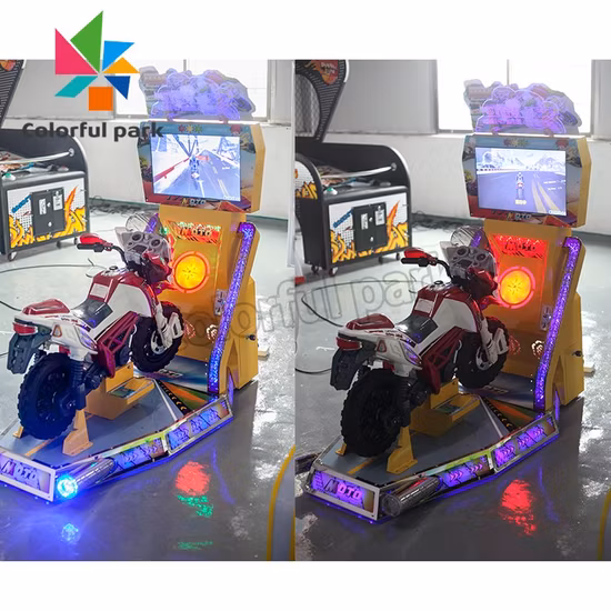 Coin Pusher Electronic Motorcycle Driving Simulator Arcade/Video Game/ Coin Operated Arcade Game/Car Racing /Game Machine for Sale