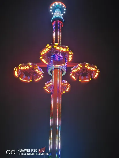 New Theme Park Flying UFO Tower Ride Amusement Park Equipment for Sale 