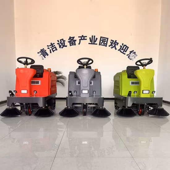 Compact Road Cleaning Ride on Floor Sweeper