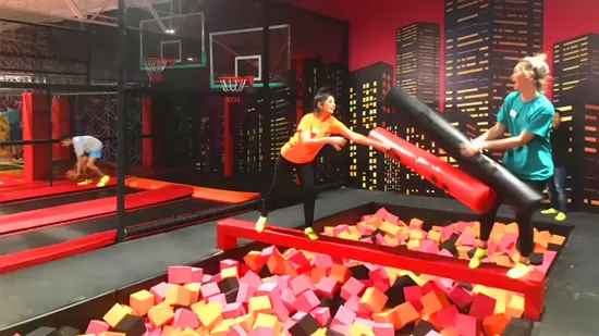Hot Selling Indoor Playground Equipment Large Trampoline Park 