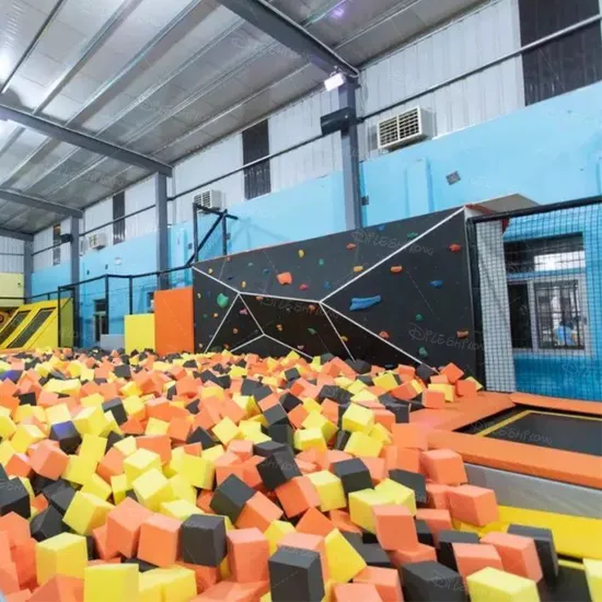 Durable Trampoline Featuring High Elastic Springs and 1