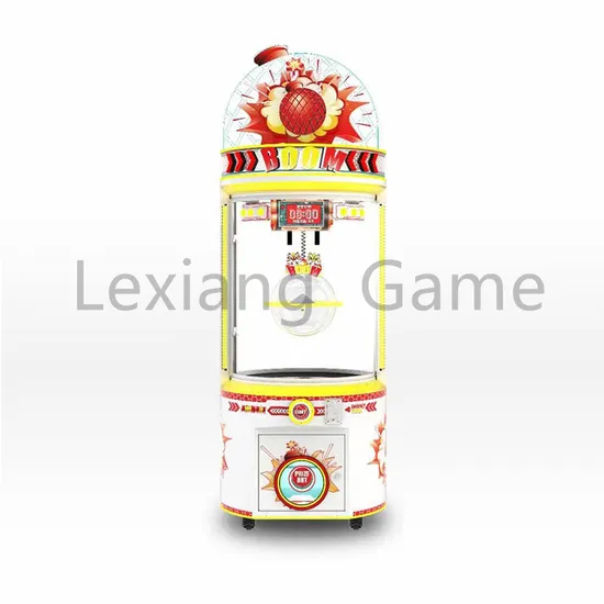 Amusement Arcade Games Gift Claw/Crane Bomb Prize Machine 