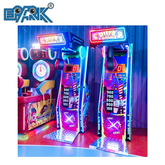 Coin Operated Sport Arcade Boxing Game Machine Punch Boxing Machine 