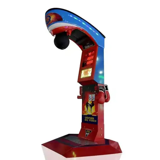 Customized Boxing Hitting Game Machine Sports Electronic Dynamic Arcade Boxing Game Machine 