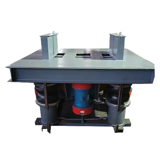 Advanced Z29 Series Mechanical Vibrating Table for Superior Compaction in Resin and Water Glass Sand Molding 