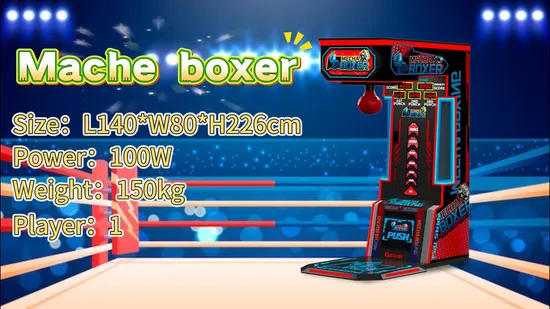 Ama Factory Price Coin Operated Sport Game Hit Target Electronic Boxing Machine Arcade Game Punch Machine 