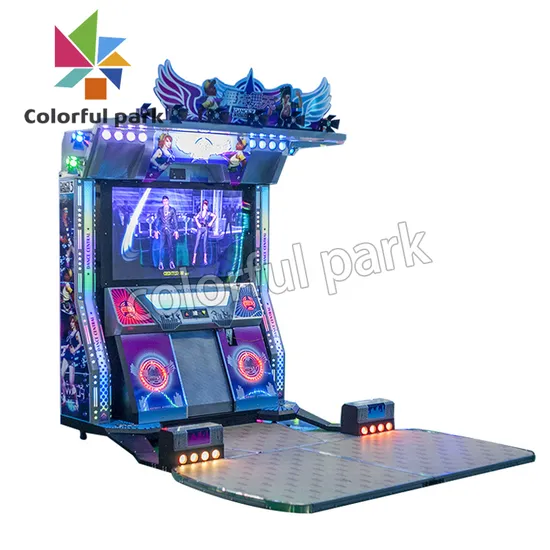 Indoor Video Arcade Game Machine Coin Push Game Machine Dance Game Machine Dance Machine 