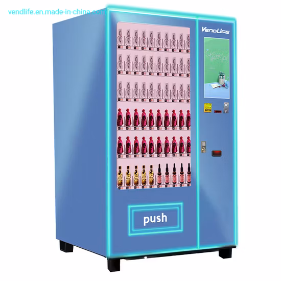 Touch Screen Coin Operated Vendlife Vending Machine Cosmetic Gift Game Machine