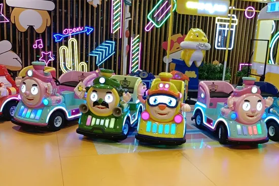 Popular Electric Amusement Kiddie Ride Play in Amusement Park 2 Seats 