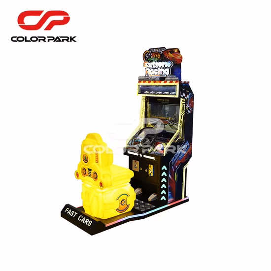Colorful Park Coin Operated Arcade Games Machines Tekken Racing