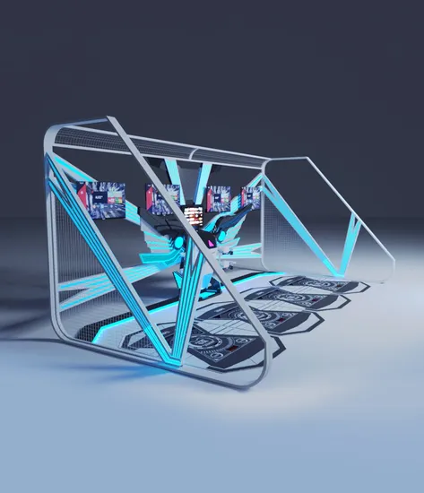 Earn Money Arcade 9d Vr Simulator Shooting Game with Headset Box 