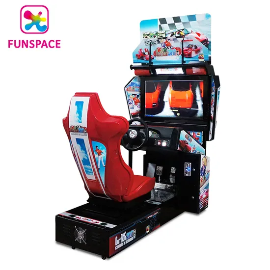 Funsapce Coin Operated Outrun (HD) Arcade Car Racing Game Machine 