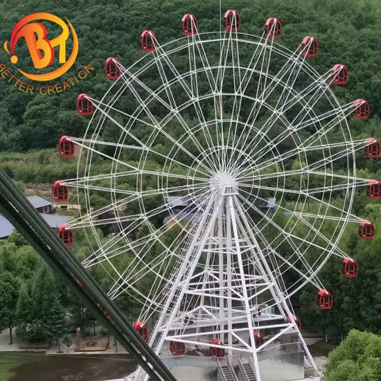 Theme Park Amusement Ride Ferris Wheel Rides Wirh Beautiful Lighting 