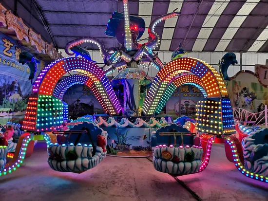 Amusement Park Fairground Attraction Rotary Big Octopus Carnival Ride for Sale 