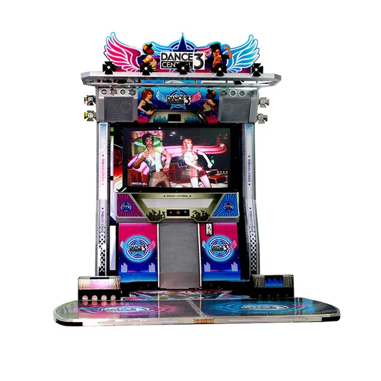 Colorful Park Coin Operated Coin Slot Machine for Sale Arcade Game Machine Wholesale Dance Game Dancing Machine 