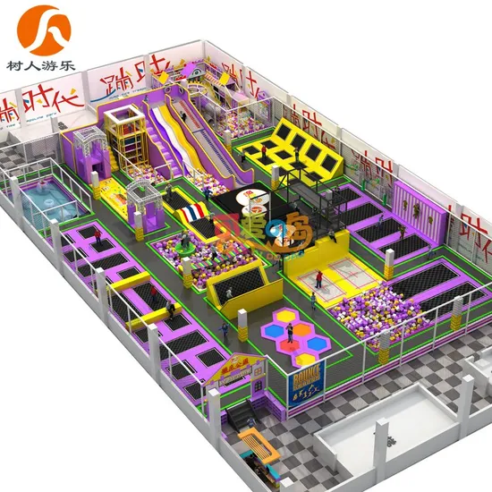 Children Soft Indoor Playground Equipment Commercial Jumping Trampoline Park 