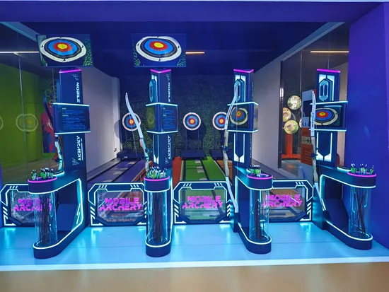 Indoor Park Interactive Games Digital Sports Moveable Target Archery Arcade Game Machine 