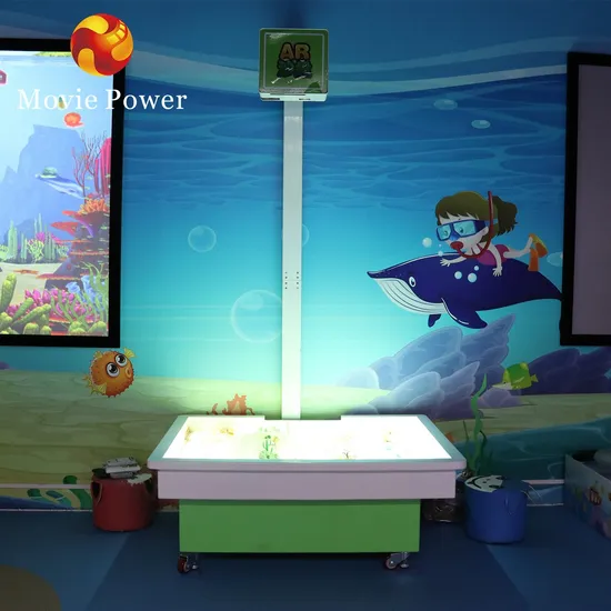 Interactive Projection Game Magic Sand Table 