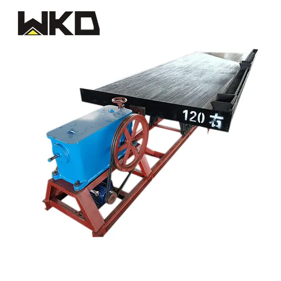 Alluvial Gold Black Sand Gravity Recovery Machine Shaking Shaker Table 