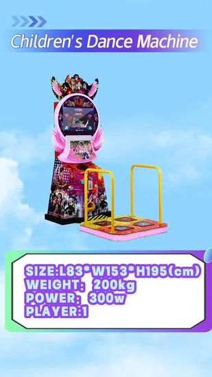 Ama Indoor Dance Machine Pump It up Dance Arcade Game Machine for Sale 