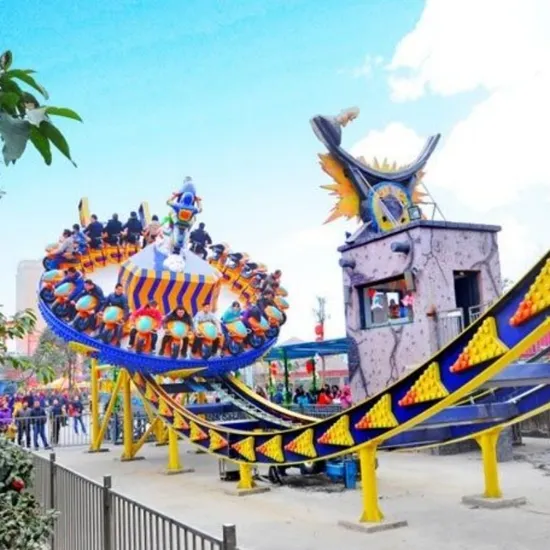 2024 New Amusement Equipment Carnival Park Flying Car Rotating Fly Saucer Rides 