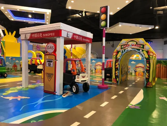 Sweet Color Themed Sale Amusement Equipment Toy Fun Indoor Playground Center Soft Play for Kids 