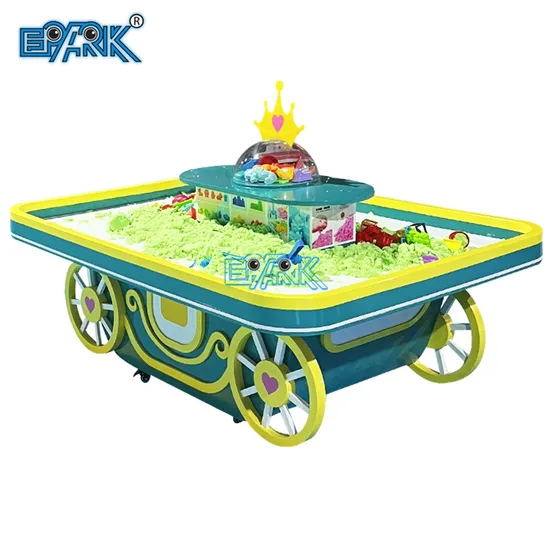 Indoor Playground Amusement Park Cartoon Car Sand Table for Kids 