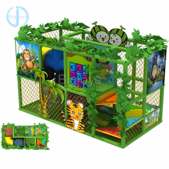 Luxurious Toddlers Indoor Playground Equipment and Naughty Castle (TY