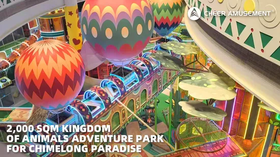 Kids Indoor Playground Soft Play Park Children Maze Full Set Amusement Park Facilities by Cheer Amusement 