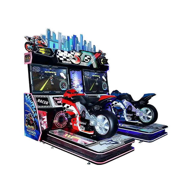 Coin Operated Driving Motorbike Simulator Video Game Motor Arcade Racing Game Machine 