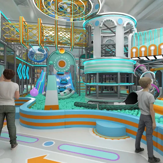 New, Modern Indoor Soft Play Equipment for Shopping Malls 