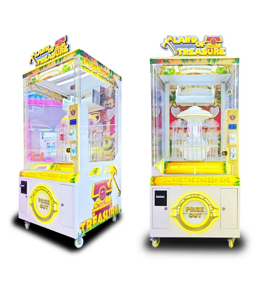 New Arrivals Lucky Wheel Coin Operated Hammer Gift Game Arcade Machine 