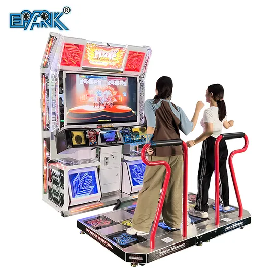 Pump It up 2 Arcade Dance Machine 42 Inch Screen Dancing Game Machine Cabinet for Sale 