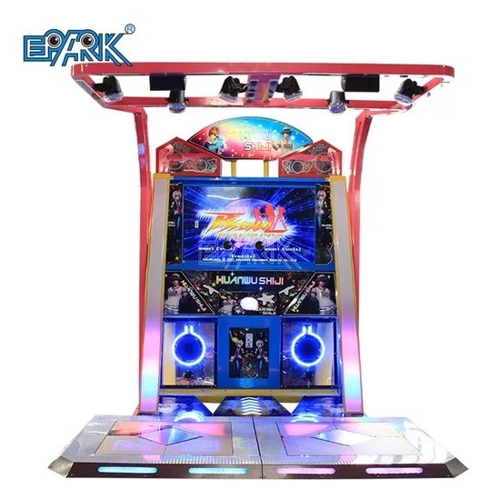 Dance Hero Coin Operated Music and Dance Machine Arcade Dancing Video Game Machine 
