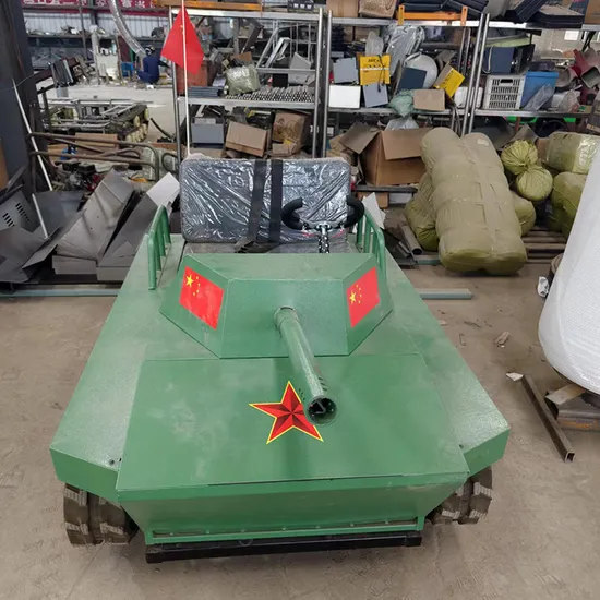 Amusement Park Rides Kiddie Ride on Car Battery Tank Rides for Children 