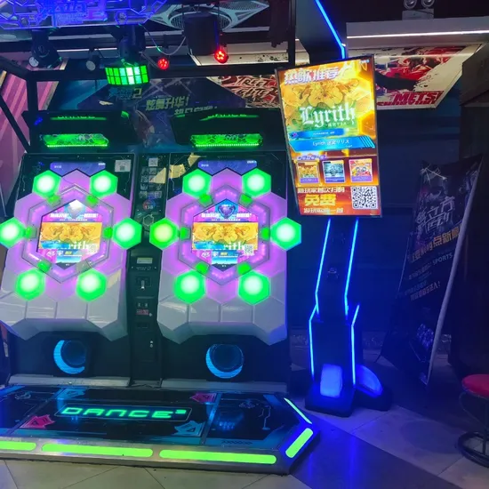 Shiliyu Arcade Indoor Game Dance Battle Pump It up Dance Machine Dance Game Machine 