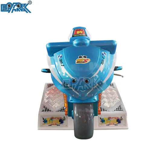 Super Motorcycle Coin Operated Electronic Amusement Park Moto Racing Kiddie Ride 