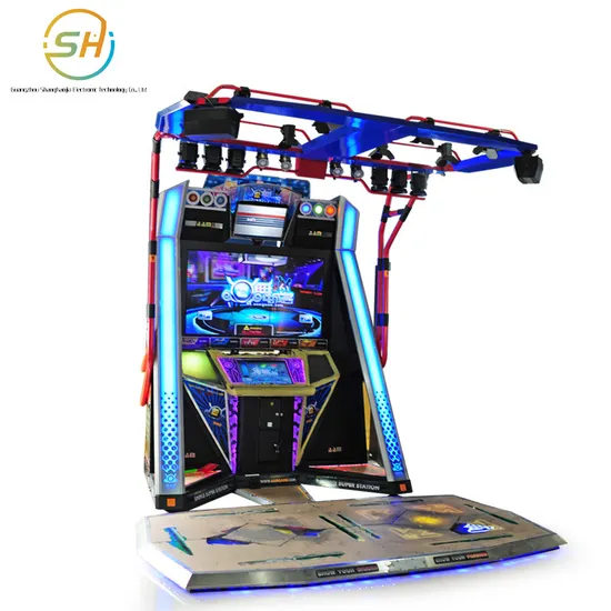 New Dance Machine Dazzling Dance of The Century Dance Hall Arcade Large 55