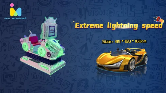 Ama Ssimulator Racing Car Game Machine Racing Car Track R/C Racing Car Kids Amusement Machine Kids Machine 