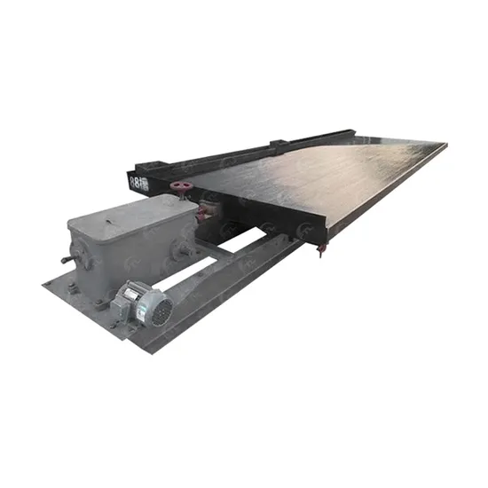 Silica Sand Iron Separating Machine Gold 6s Firberglass Shaking Table with Spring Parts Supply Lifelong 