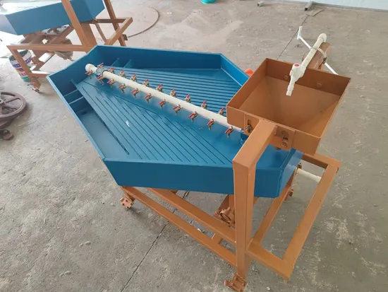 China Gold Washing Machine Fine Sand Gemini Shaking Table Separator Price 
