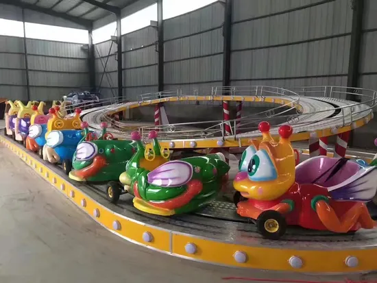 Amusement Park Kids Mini Roller Coaster Mini Shuttle Train Ride 